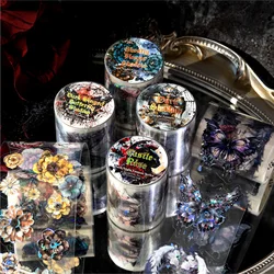 1pcs/1lot Decorative Adhesive Tapes  dark fantasy Junk Journal Japanese Masking Scrapbooking Stickers