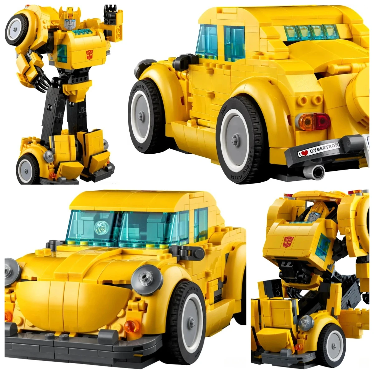 MINISO محول روبوت 10388 مجموعات اللبنات متوافقة مع جزيئات Legoed مناسبة لهدايا عيد الميلاد 10338 قطعة