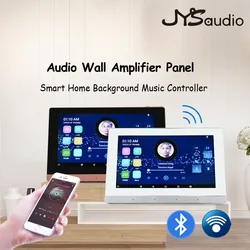 Smart Home Theater Bluetooth 7Inch Wifi Muur Versterker Touch Screen Mount Amp Android Systeem Achtergrond Muziek Audio Stereo Panel