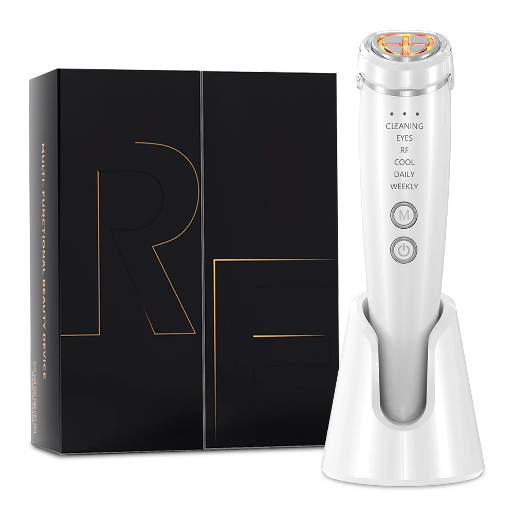 6 In 1 Skin Tightening Led Face Lift Skin Care Device Portable Handheld Anti Aging Electric Wrinkle Removal Beauty Instrument