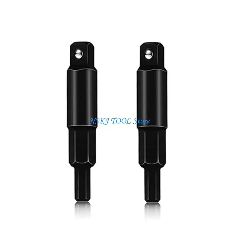 

L8RC HVAC Service Wrench with Bit Adapter Suitable for Air Conditioning Refrigeration Equipment Repair Maintenance