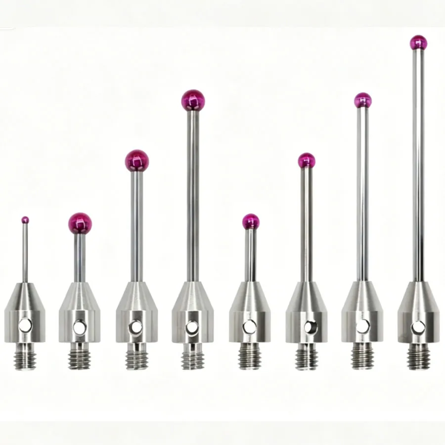 

Three coordinate probe, ruby probe, three-dimensional probe, CNC machine tool probe, touch probe thread M4