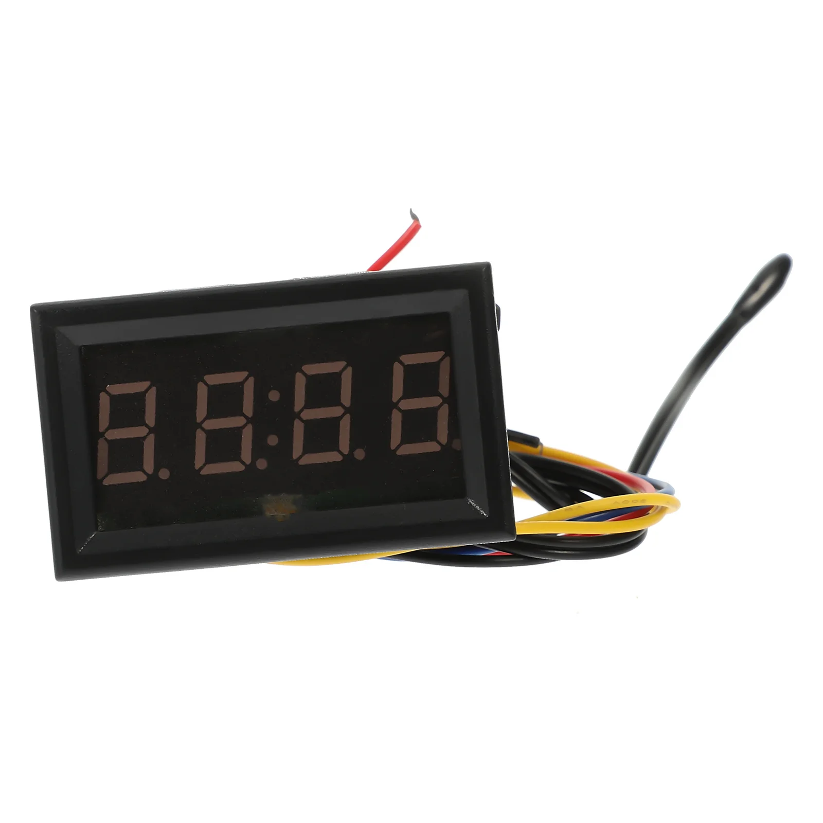 

Car Digital Clock Vehicle Temperature Meter Electronic Thermometer Voltage Meter Dashboard Clock Car Accessory