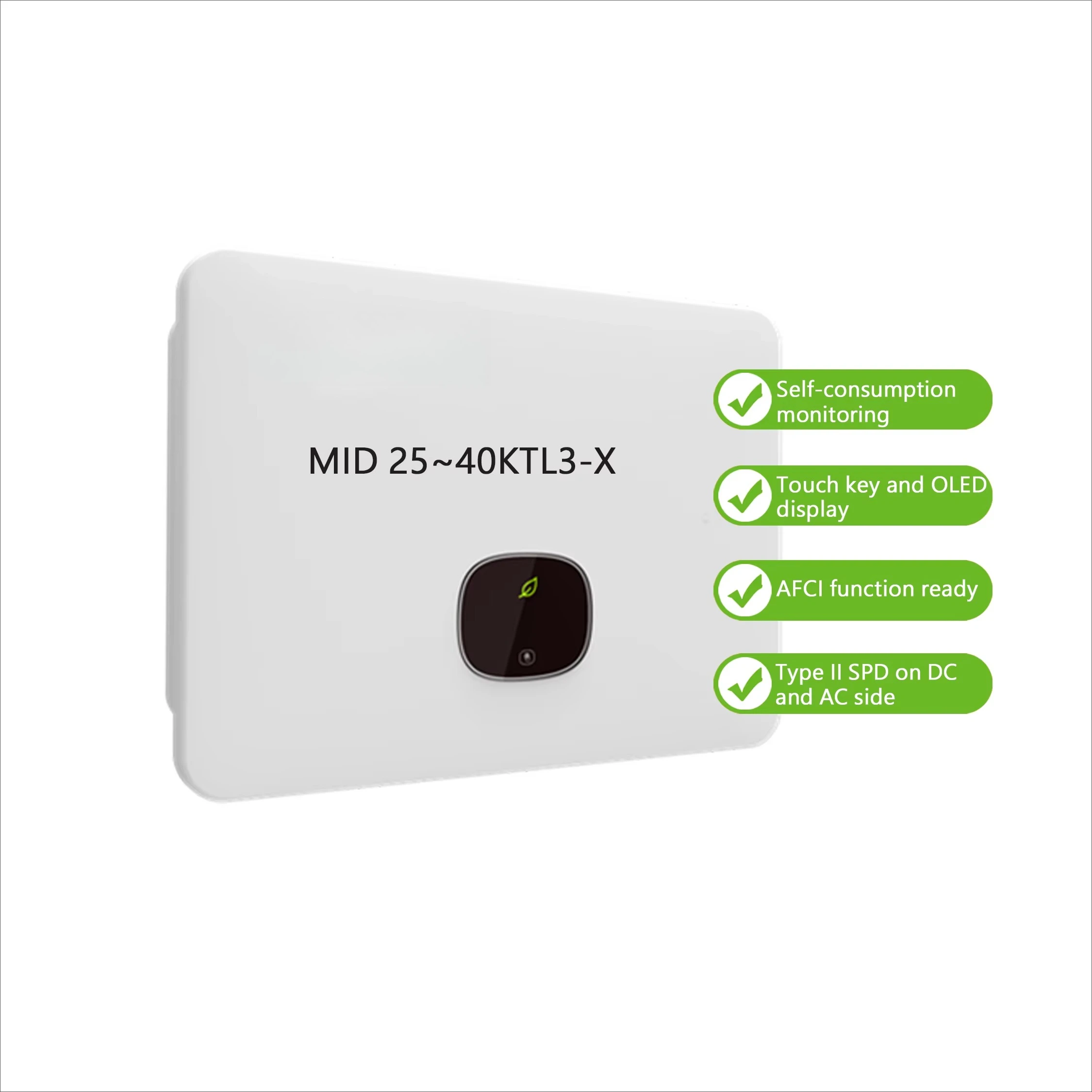 Инвертор Growatt 25 кВт, 33 кВт, 30 кВт, 35 кВт, 40 кВт, фотоэлектрический, 30 кВт, связанный на сети, 40 кВт, Pv солнечный инвертор