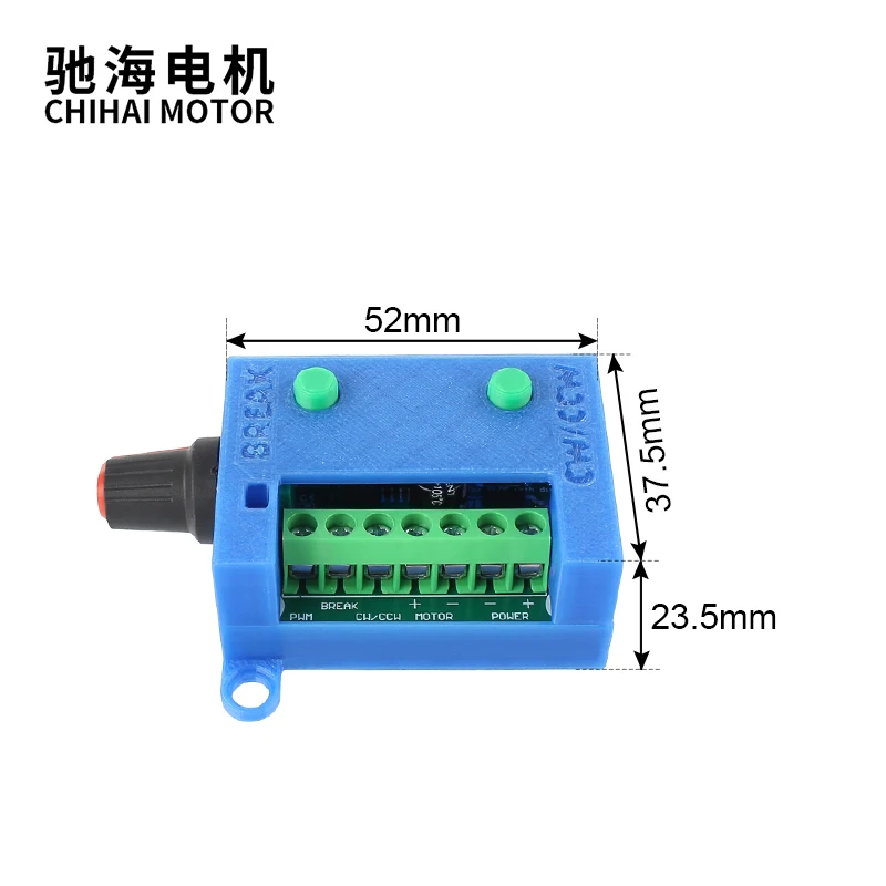 DC6.0-30.0V Brushless Motor speed Controller Reversible PWM Control Forward/Reverse For BLDC 3525/3650/4260
