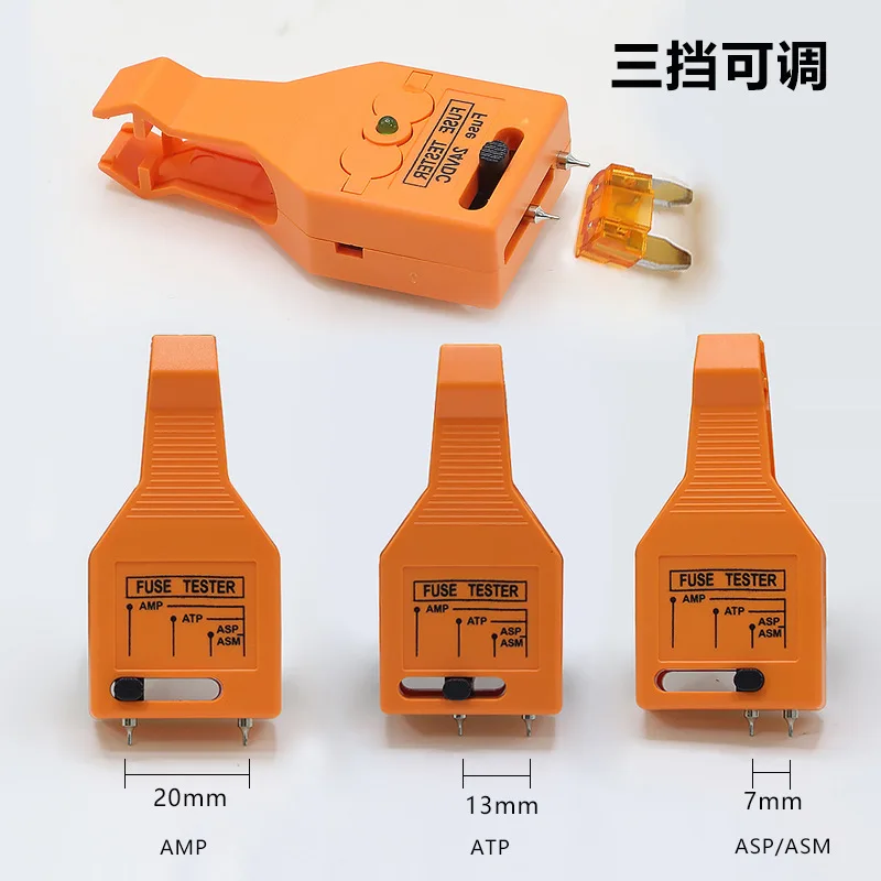 Automotive Fuse Extractor Tool with Test Type 12/24V Automotive Electrical Diagnostics and Fuse Replacement
