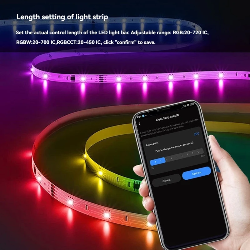 Tuya Wifi LED Controller RGB IC LED Controller Set RF Remote Tuya APP Work For WS2811 WS2812B WS2815