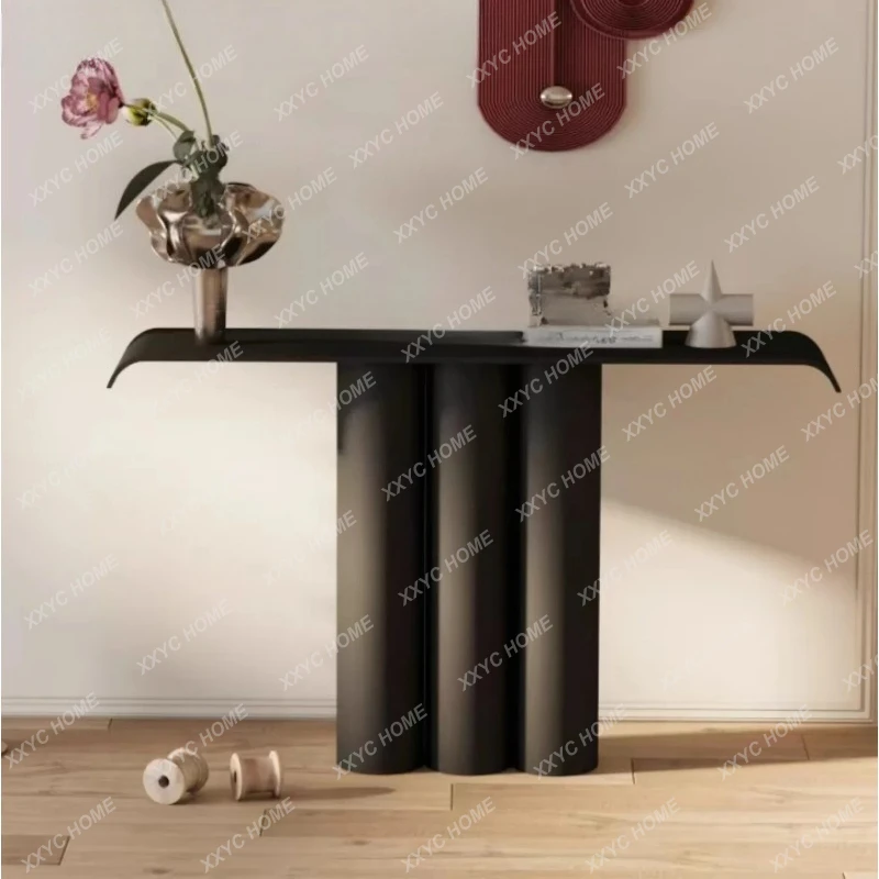 

Xuanguan platform solid wood home decoration table Modern simple end view table