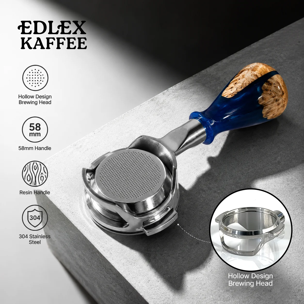 58MM Coffee Bottomless Portafilter Naked For Expobar/ROCKET/FAEMA/RANCILIO E61 Espresso Machine Accessories Barista Tools