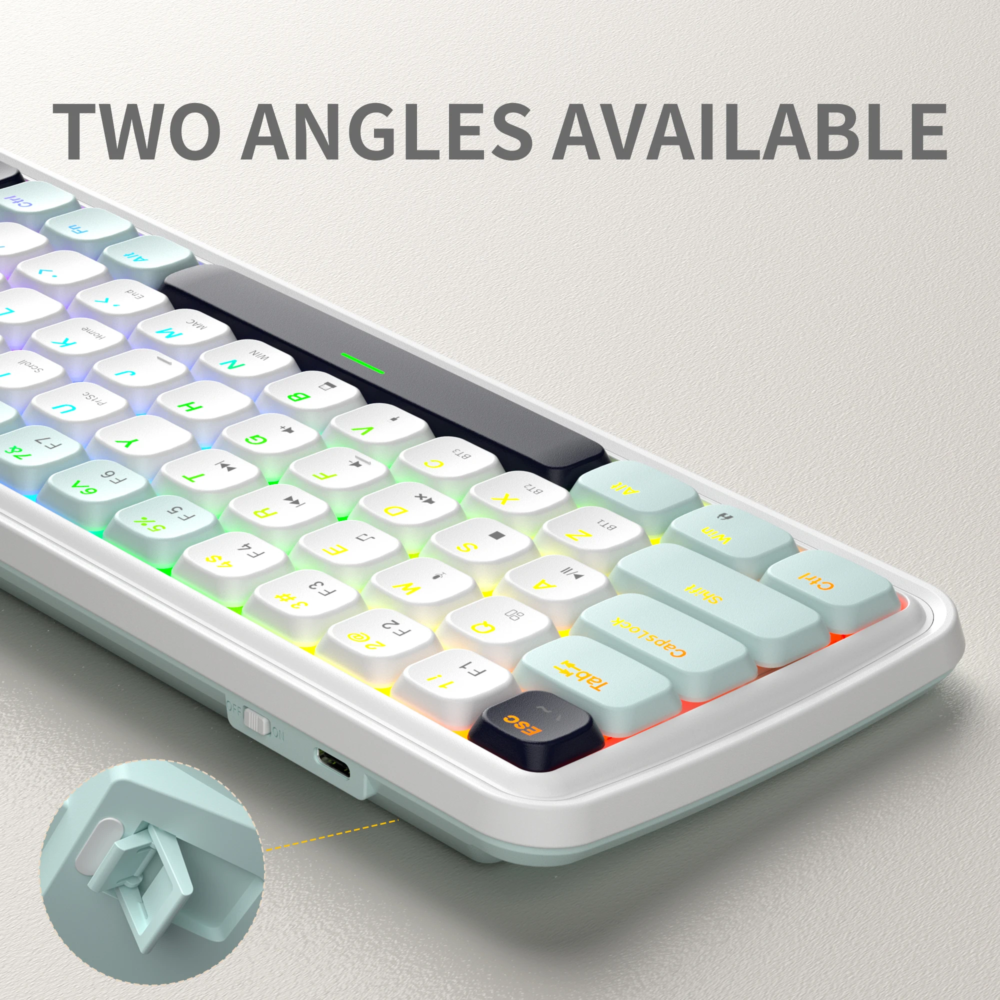 เมจจี 60% คีย์บอร์ดไร้สายแบบคร - Gaming Keyboard That Is Quiet บทวิจารณ์และราคา
