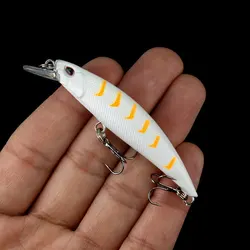 HENGJIA Jerkbait Sinking Wobblers Fishing Lures 8cm-9g Trout Artificial Plastic Hard Bait Crankbait Bass Fishing Tackle