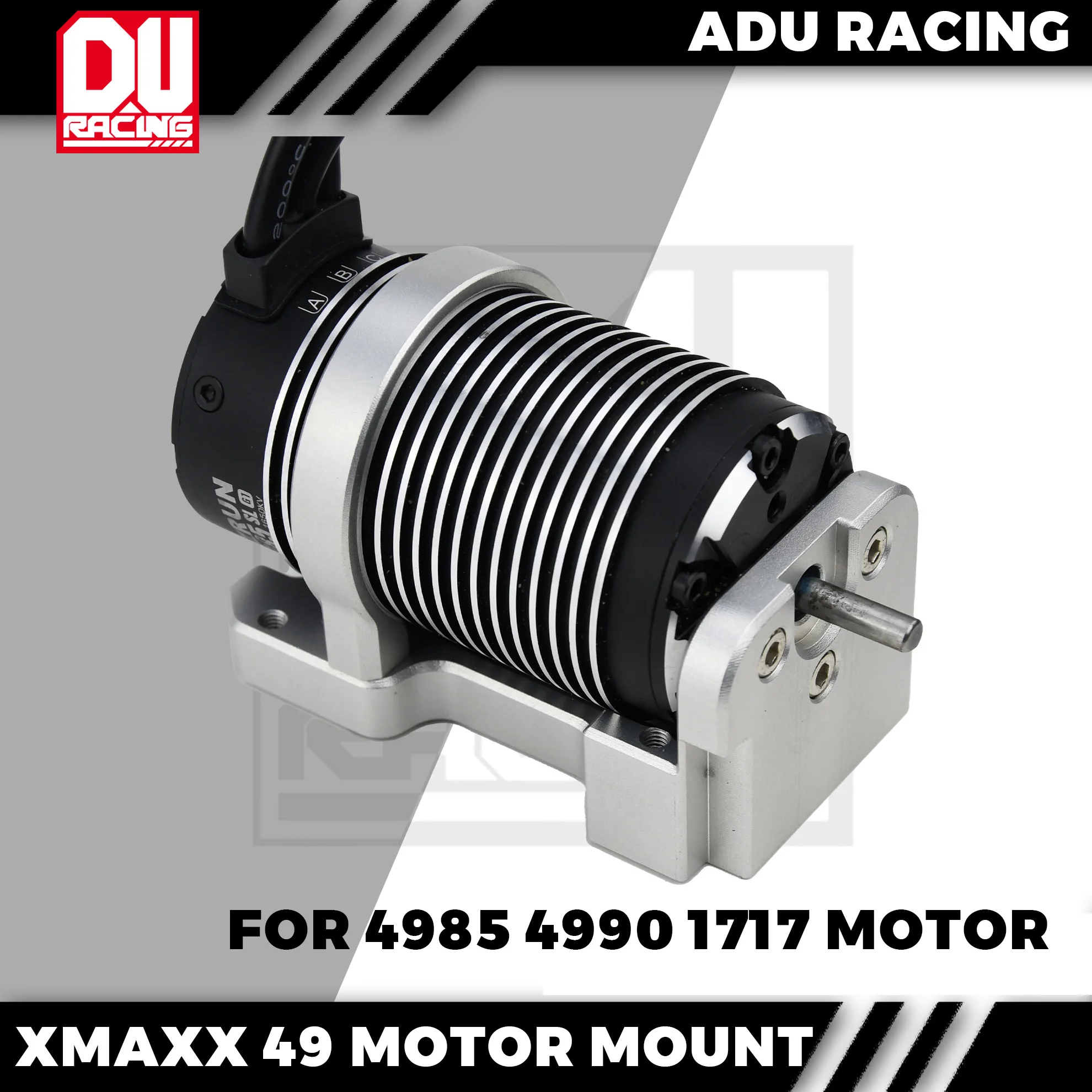 Adu Racing 1/5 X-MAXX Xrt Motor Mount Voor Hobbywing Kasteel 4985 4990 1717 Motor