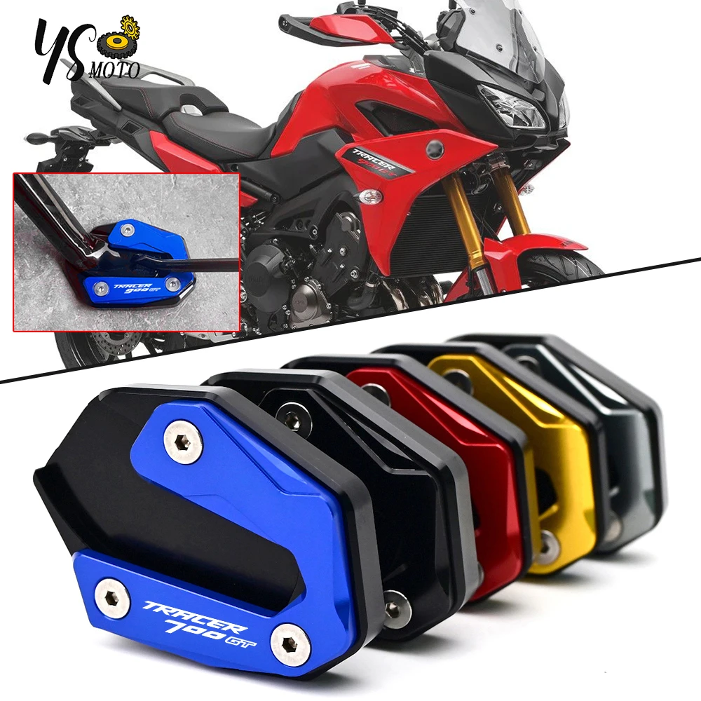 For Yamaha Tracer 700 GT Tracer 900Gt 2015-2020 2019 2018 2017 Motorcycle CNC Accessories Kickstand Foot Side Stand Enlarger Pad