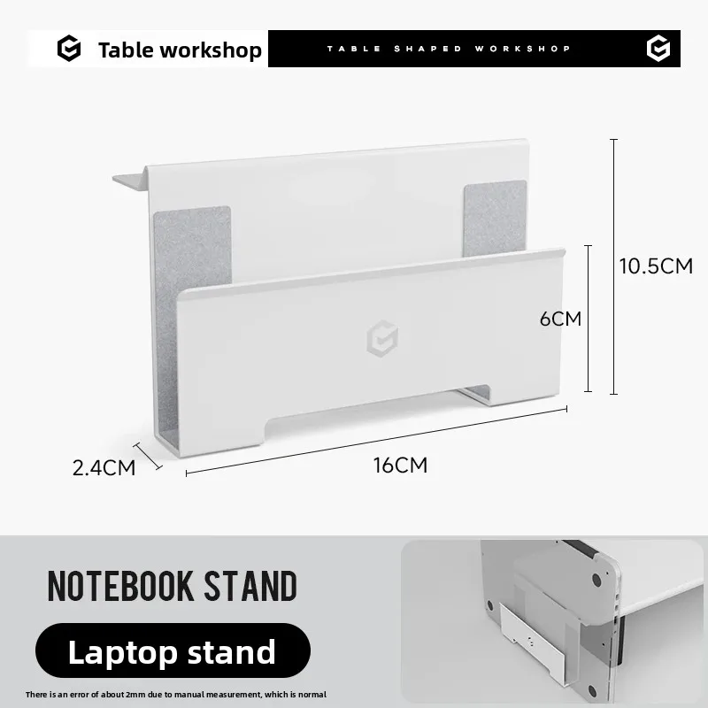 

Z3 Modular White Monitor Stand Phone Holder Multi-Functional Desk Organizer Space Saving Storage Drawer for Office Accessories