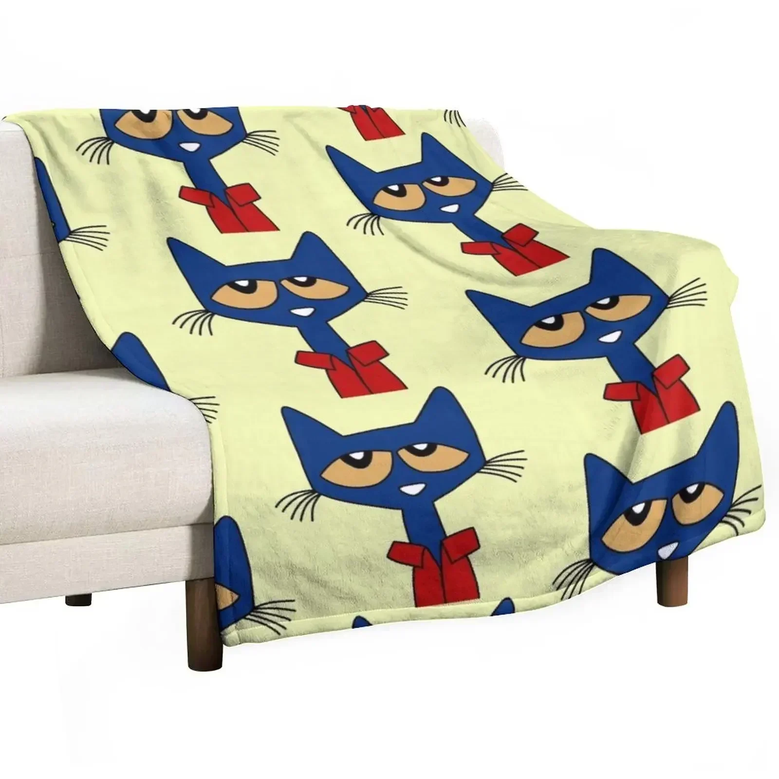 Cat Character Fan Art Throw Blanket Warm Baby halloween Thermal Heavy Quilt Blankets