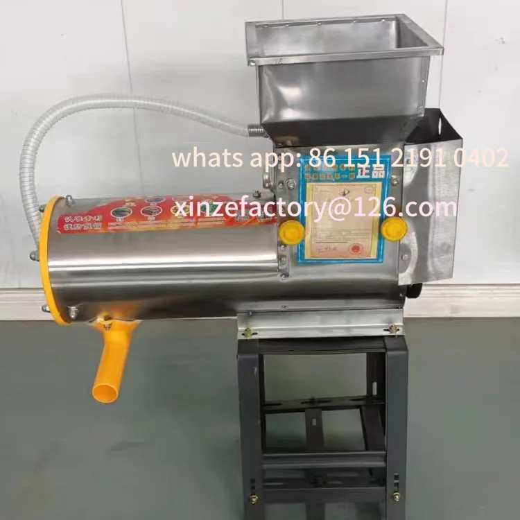 

Customizable Sweet Potato Starch Machine 220V Potato Grinding Pulp Separator for Household Use Lotus Root Crushing Pueraria
