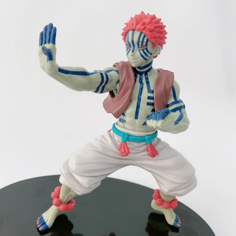 

15 см аниме-фигурка Demon Slayer Juuni Kitsuki Akaza, боевая фигурка, игрушка в подарок, фигурка из ПВХ, новое статическое украшение стола