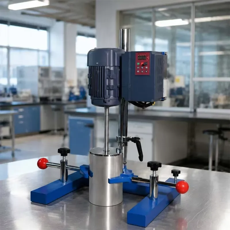 JSF-750 Dispersion Machine Lift Stirring Sanding Dispersing Equipment Paint Printing Ink Cosmetics Disperser Stirrer Sand
