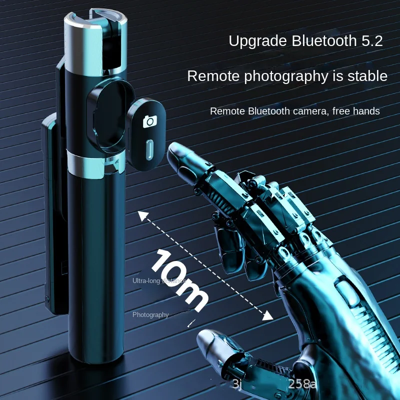 Xiaomi Telescoping  Selfie Stick  Smartphone Stand Wireless Bluetooth Remote Control  Portable Tripod Mini Phone Holder