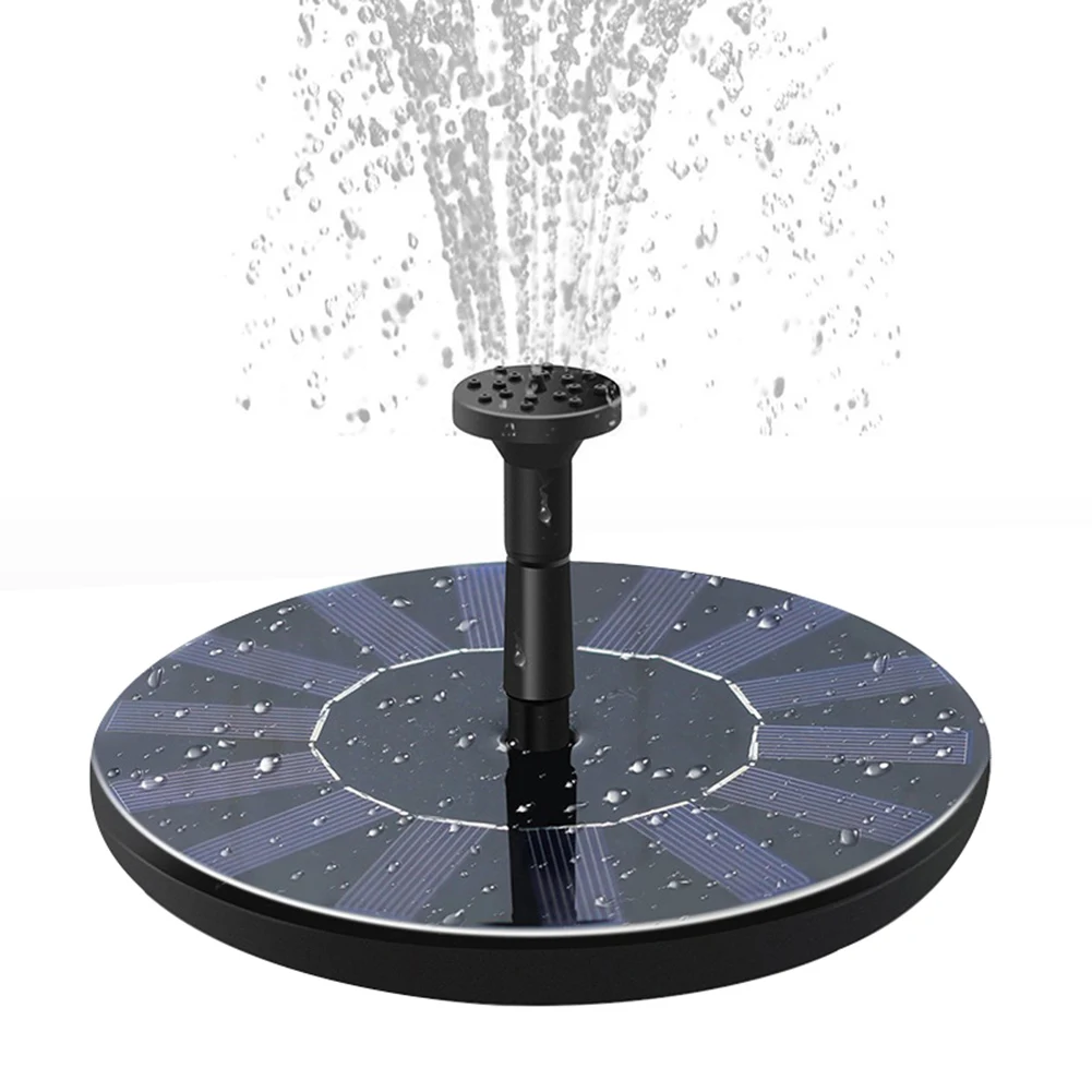 Floating Fountain Small Garden Micro Solar Flowing Water Fountain Solar Fountain Suspended Solar Water Sprinkler Gardening Tools