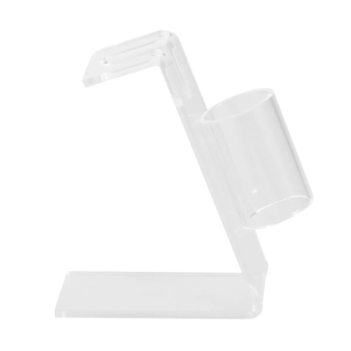 Acrylic Machine Display Stand Holder Tattoo Equipment Organizer Smooth Finish Elegant for Home and Professional Setup