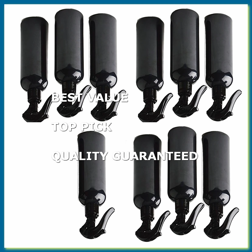 10Pcs Multifunctional 300ML Plastic Bottle Trigger Sprayer Essential Oil Perfume Container Portable