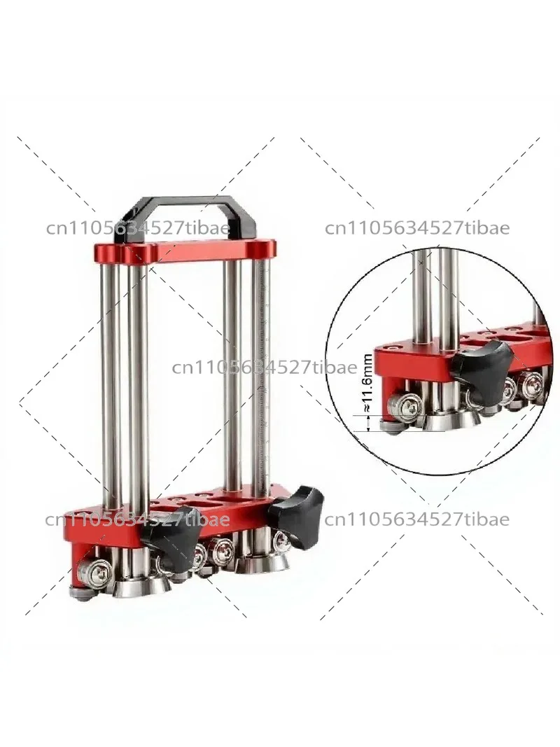 Lightweight Single Station Metal Roof Bender Adjustable Bend Depth Anti-Scratch Roller Sheet Metal Folding Tool for On-Site
