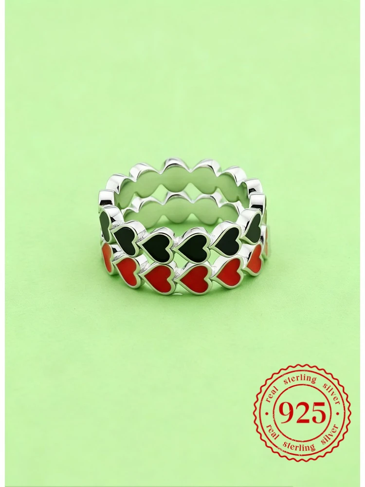 

925 Sterling Silver JamesAvery Vintage Love Heart Rings for Women Anniversary Engagement Wedding High Quality Fine Jewelry Gift