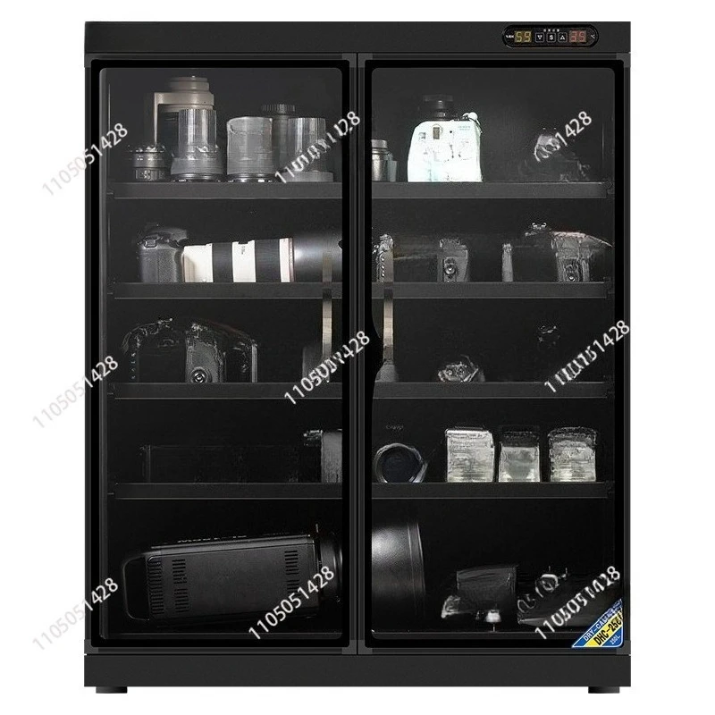

Двухдверная электронная влагостойкая сушильная печь с паролем для объективов DSLR, влагостойкий коллекционный шкаф