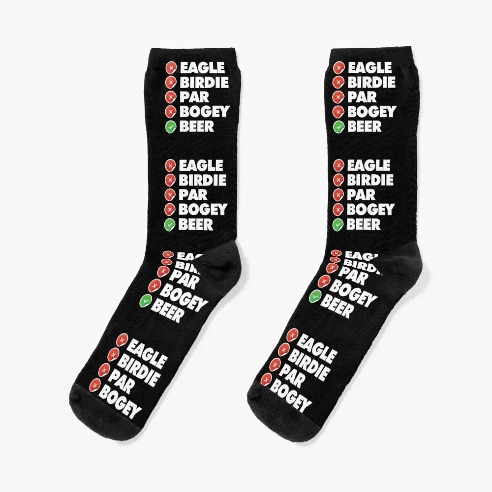 

Funny Golfer Scores Terms, but lets drink beer Socks sport Rugby with print Girl'S Socks Men's