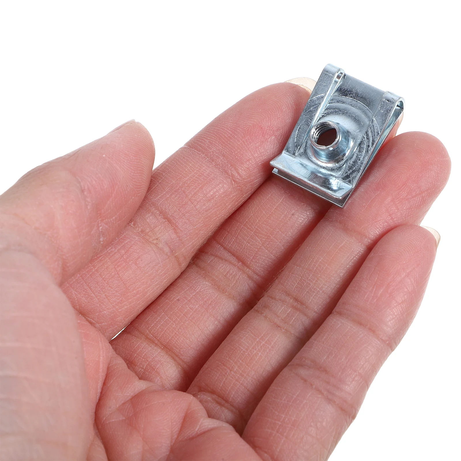 

10Pcs Manganese Steel U Nut Fasteners M5 Motorbike Fairing Body Panel Clips High Elasticity Strong Self Tapping U Clip for Car