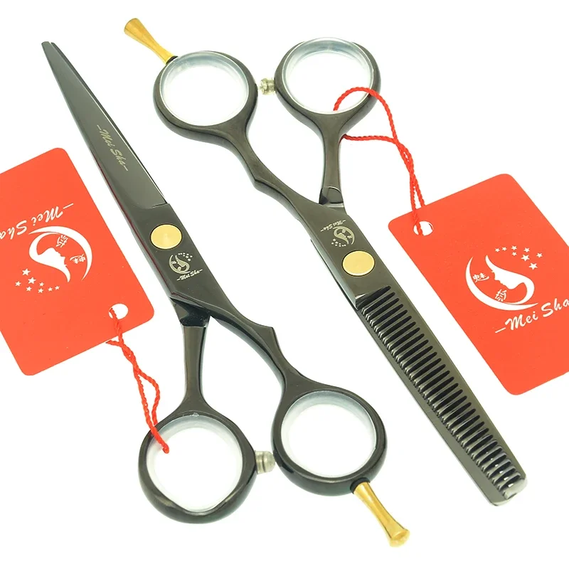 Meisha 5.5 Inch Hair Scissors Japanese 440c Barber Scissors Hair Cutting Thinning Scissor Salon Hair Shears Styling Tool A0016A