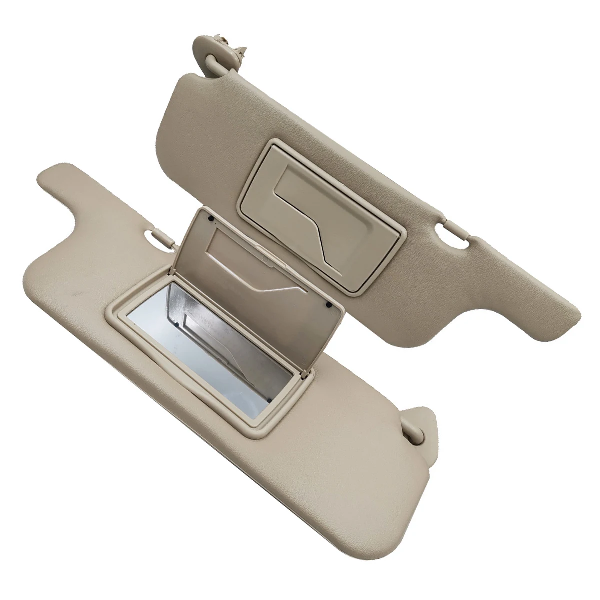 2PCS Car Sun Visor For Toyota Corolla 2001-2012 Makeup Mirror Sun Shielding Board Inner Front Windscreen Sunvisor