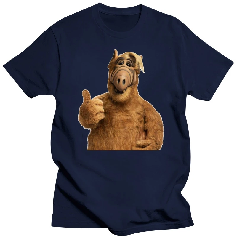 Alf T Shirt Alf T-Shirt Mens 5x Tee Shirt Cute Short Sleeves Print Fashion 100 Percent Cotton Tshirt