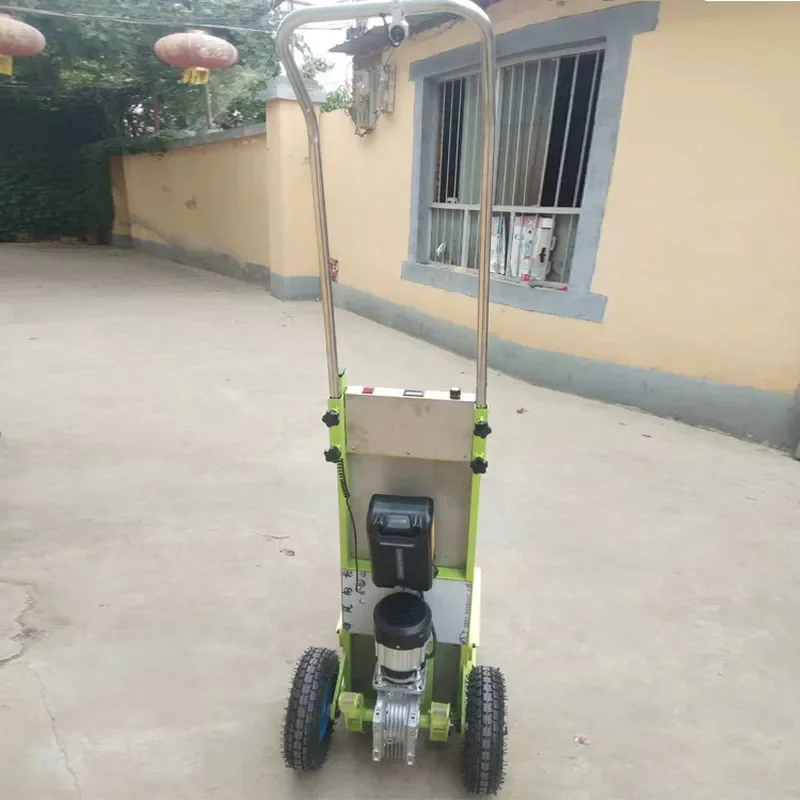 Electric Stair Climbing Hand Truck Heavy Duty Cargo Dolly for Moving Appliances Furniture Boxes Flatbed Trolley with Wheels