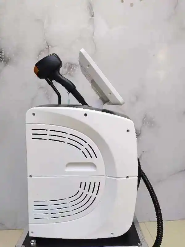 Profissional 4000w soprano diodo gelo titânio laser corpo máquina de remoção do cabelo 808nm dispositivo 3 ondas permanente ce mulher