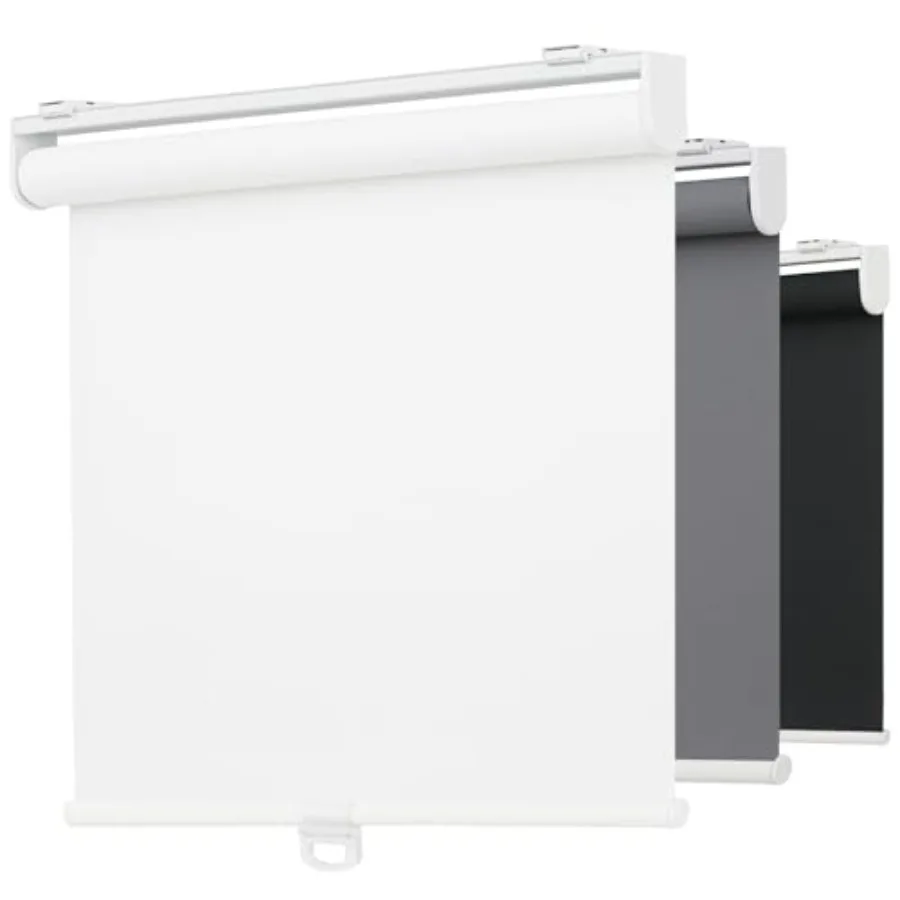 

Беспроводные рулонные шторы для окон (50% затемнения) с пружинной системой, теплоизоляционные, с защитой от УФ-излучения, ткань 1