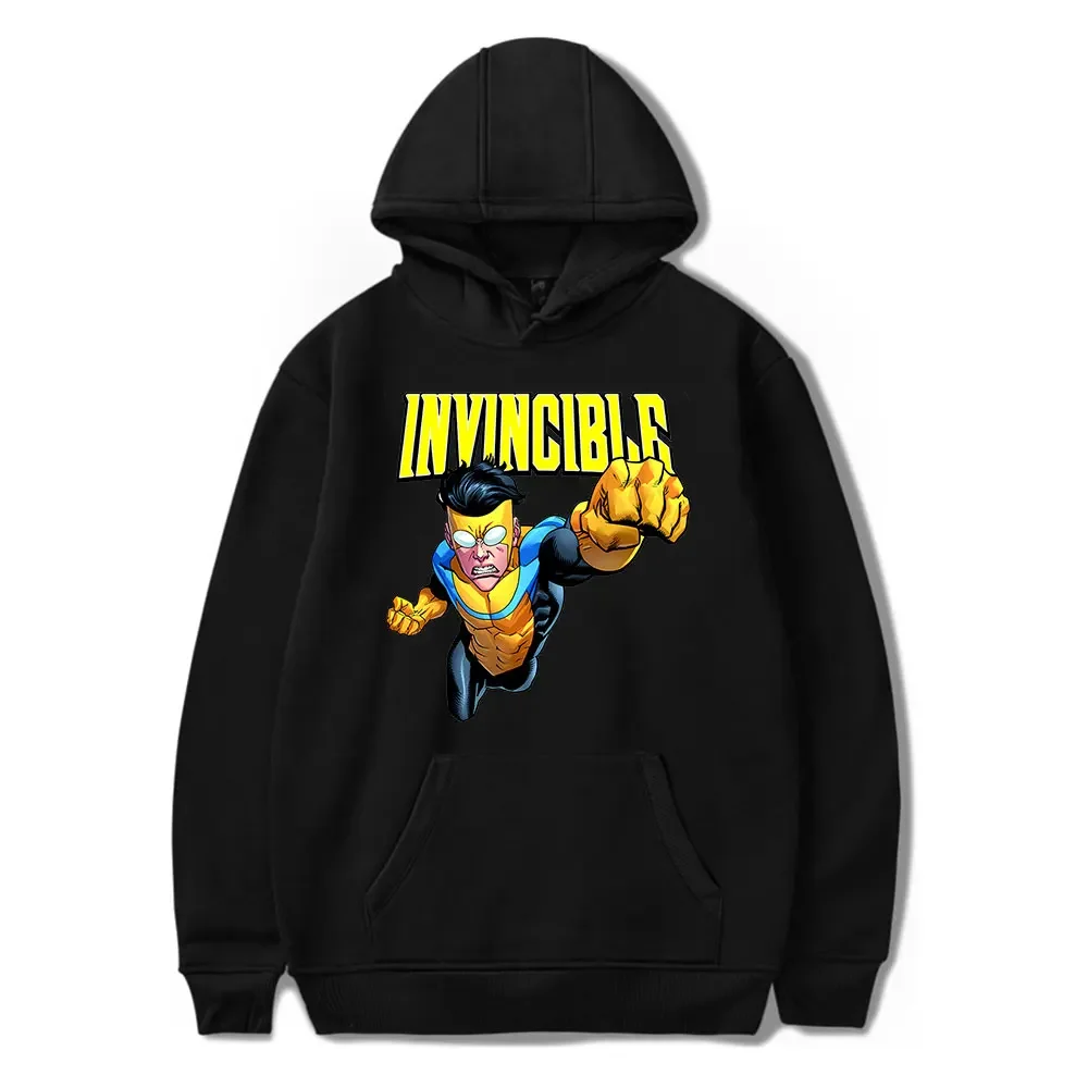 

Invincible Season 2 Oversized Hoodie Women Men Harajuku Sweatshirt Streetwear Hip Hop Pullover Hooded Jacket Casual Tracksuit