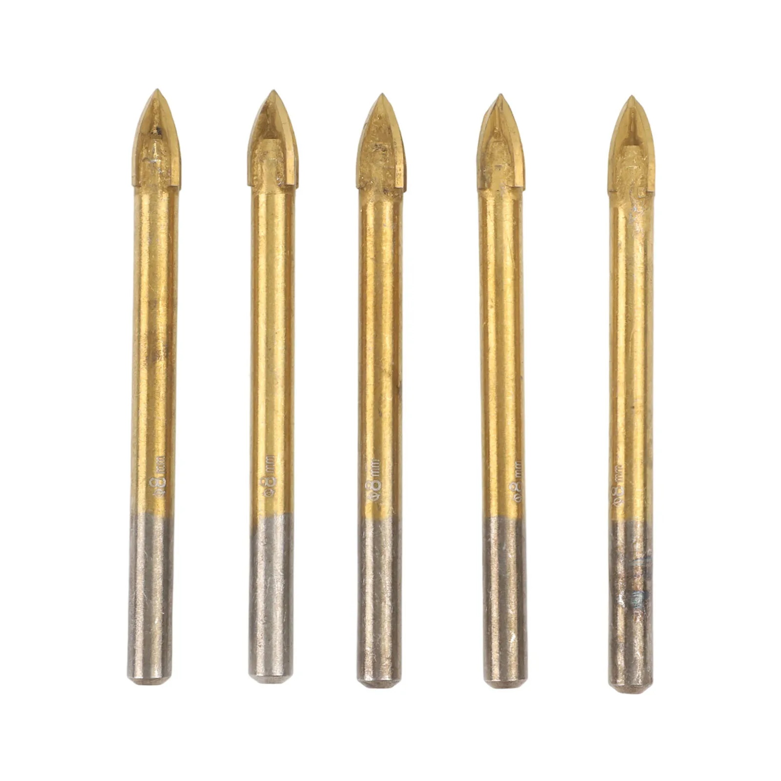 

5 шт. сверло 5-12 мм, сверло по стеклу, крестовая головка для настенной плитки, металла, мрамора, дерева, сверление отверстий, детали сверл для плитки и стекла