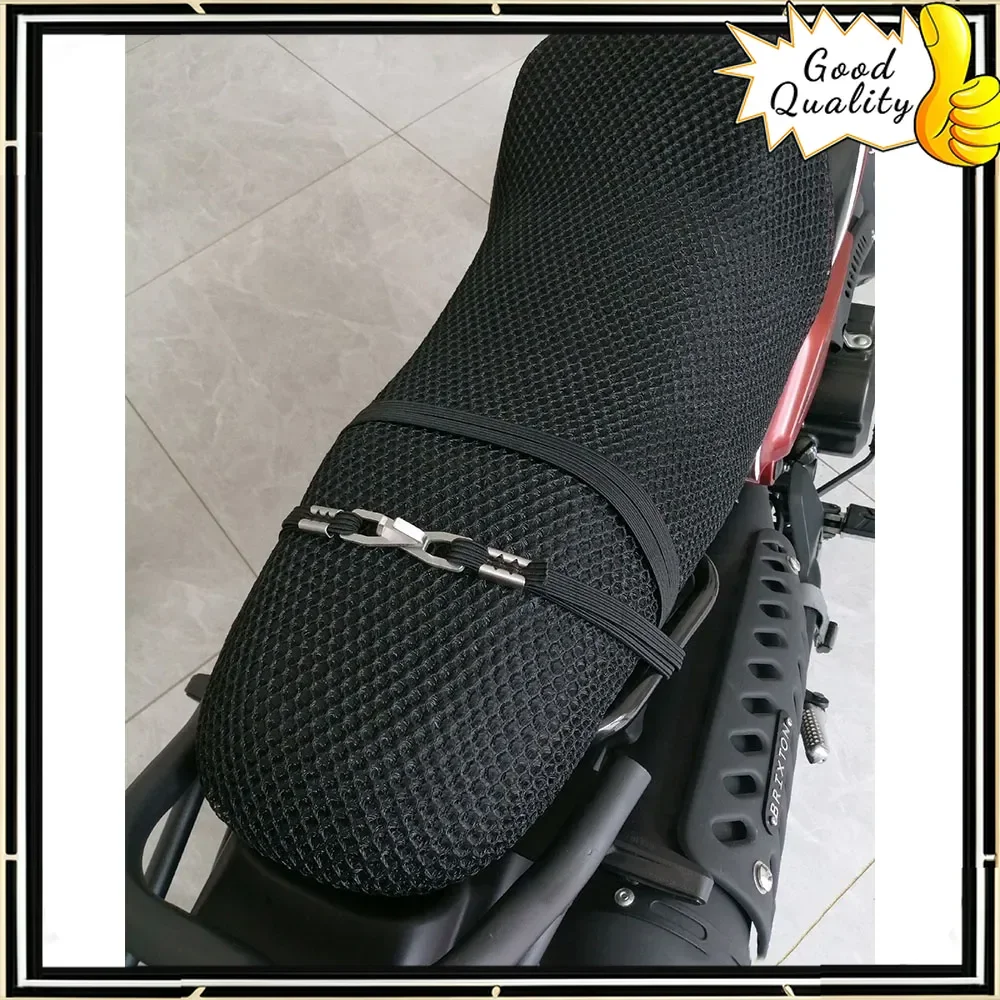 【Good quality】New Accessories Protection Cushion Seat Cover For Brixton XS125 125XS XS 125 Nylon Fabric Saddle Seat Cover