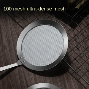 304 Stainless Steel Fine Filter Knitting, Kitchen Accessories, Tea Filtering, Juice and Egg Filter, Handling Coffee, Kitchen 10 Main Speaks Speaks - №6