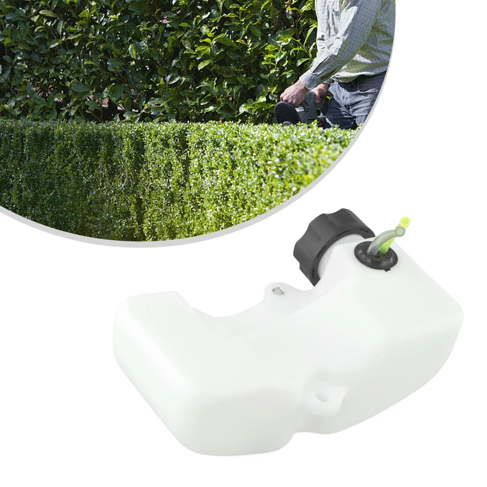 

White Plastic Fuel Tank For Various Hedge Trimmer For 32F HT2300 Brush Cutter Replacement Fuel Tank Fuel Cap