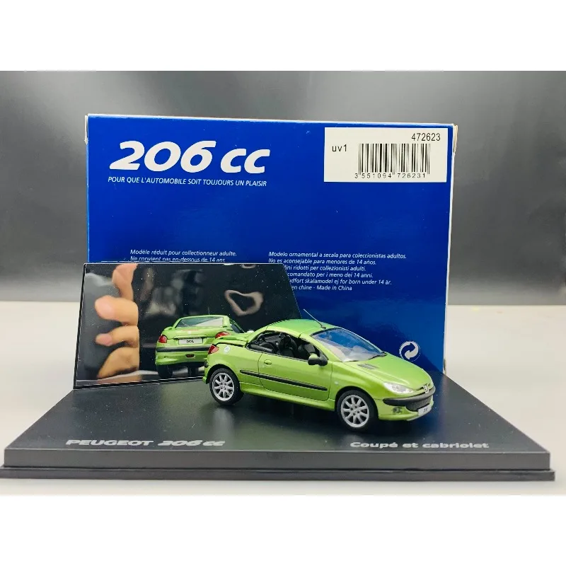 Modelo De Coche De Aleación A Escala 1:43 Norev 206Cc — -11%, 22.32€ Coupon, from 163.69€ – 11% descuento – €163.69
