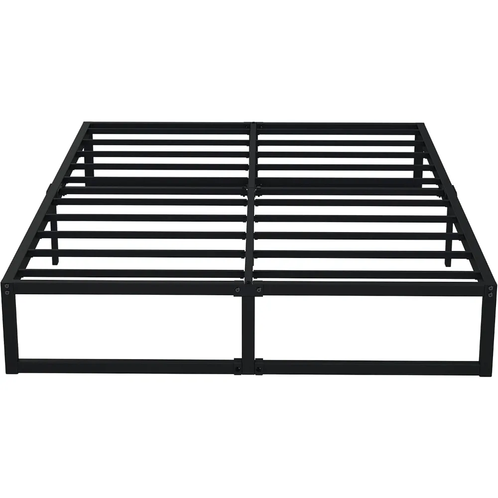 

EMODA 12 Inch Full/Twin/Twin-XL/Full/Queen/King optional Size Bed Frame No Box Spring Needed, Heavy Duty Metal Platform