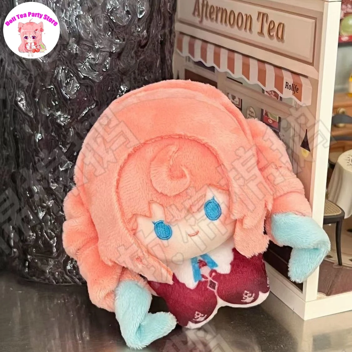 

Anime Honkai：Star Rail Hyacinthia Hyacine Plush Cotton Doll Pendant Cute Starfish Body Dango Toy Cosplay 10cm Keychain Gift