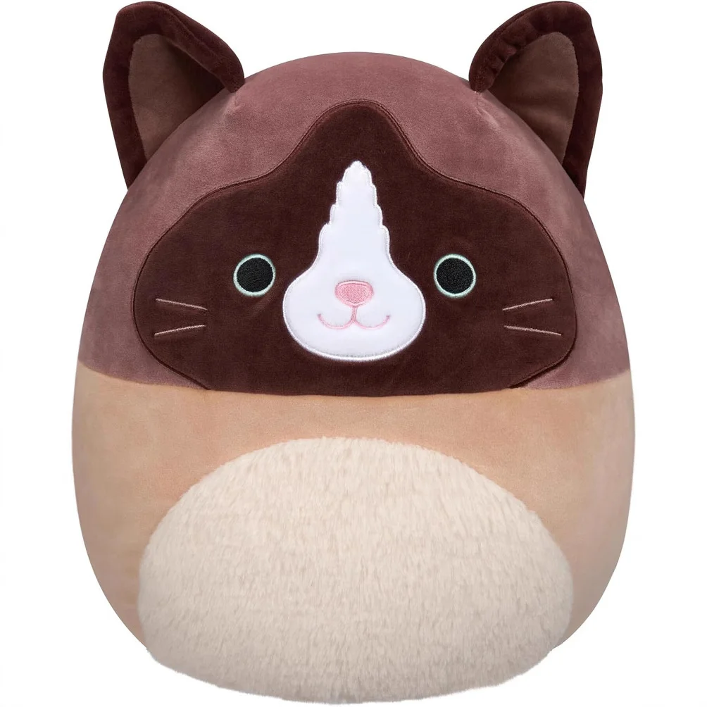 Squishmallowses Plush Megan's Cream Fruit Bat Plushie Snowshoe Cat Plushies Pillow Doll Cute Toys Boys Girls Kids Birthday Gifts