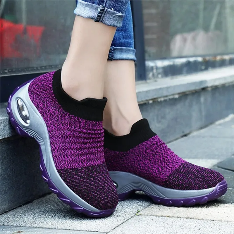 Hypersoft Sneakers  2024 Orthopedic Sneakers for Women Platform White Black Red Walking Shoes Women Women Casual Shoes