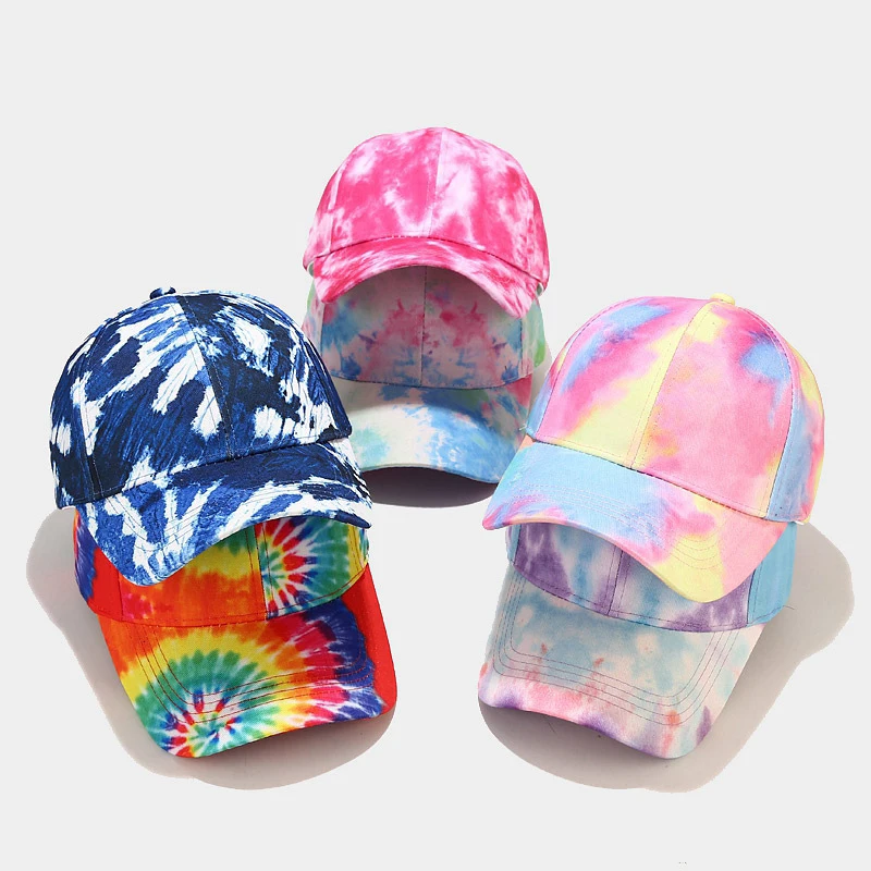 Modische bedruckte Baseballkappe, Unisex, buntes Graffiti-Design, trendige Sommer-Outdoor-Kappe für Männer und Frauen