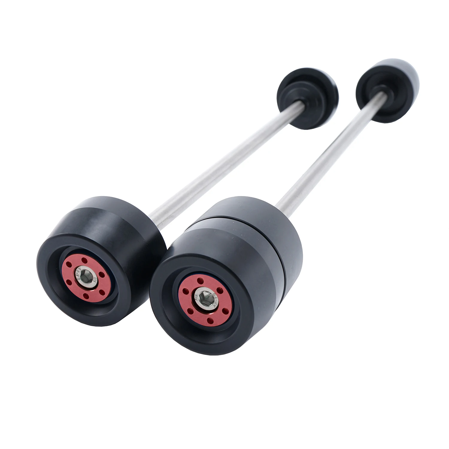 ل BMW F900R F900XR 2020-2025 F850R F850R دراجة نارية المحور الأمامي والخلفي شوكة تحطم المتزلجون عجلة السقوط الحماية #5