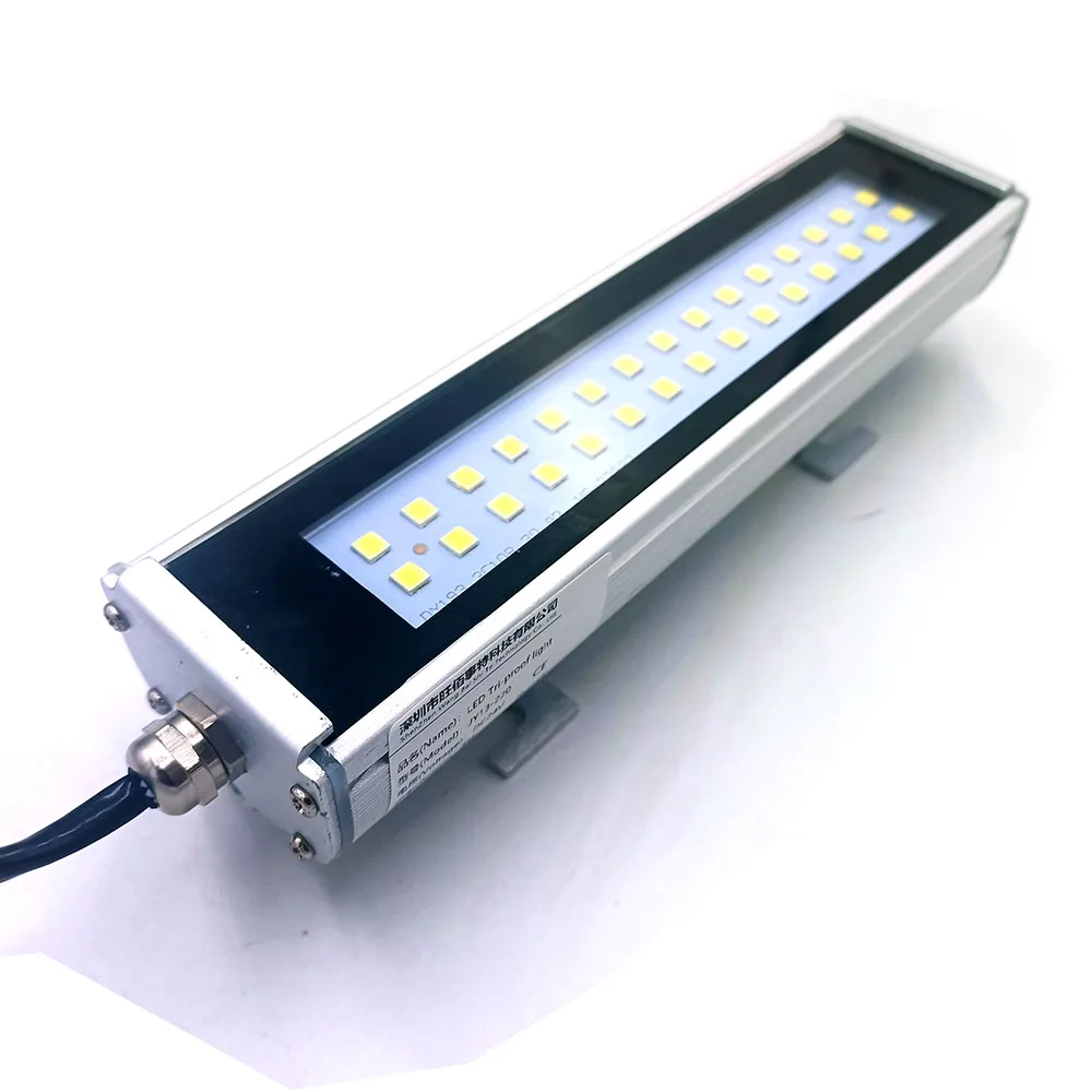 10W LED Panel Work Light 24V 220V Explosionproof Lamp CNC Machine Tools Garage Lighting Sliding Hole Installation Free Shipping